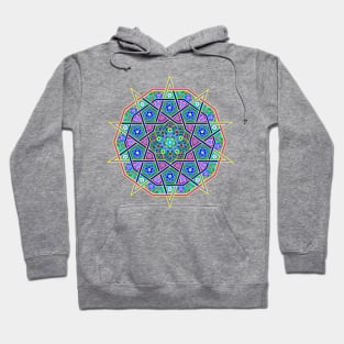 Fantasy oriental mandala pattern Hoodie